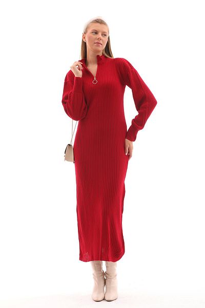 ŞİMAL Rochie lungă pentru femei 245032   - Fermoar detaliat