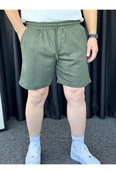 Altamira Men's Khaki Honeycomb Shorts
