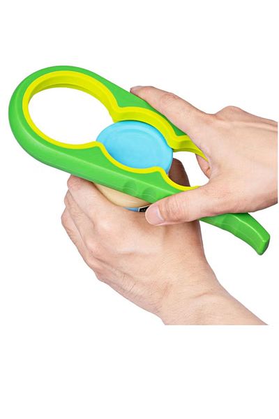 COOYA Jar Opener, Non Slip Jar Bottle Opener Jar Gripper for Weak Hands, 4 in 1 Multi-Function Colorful