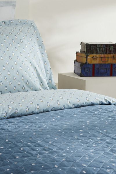 Karaca Home Young Penguin Single Quilted Duvet Cover Set
