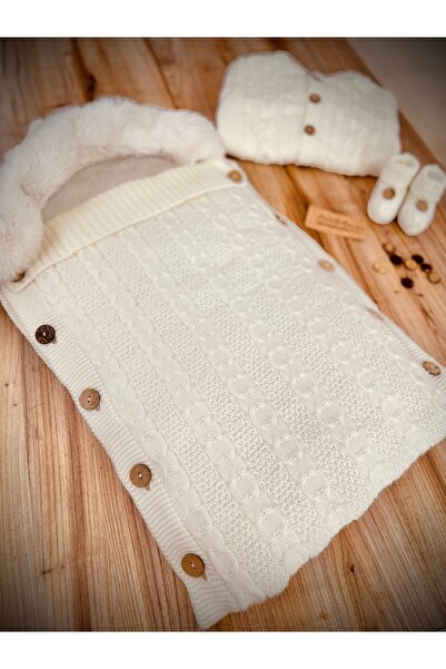 MİNİKAY BABY Kundak Set Tulum Ve Patikli