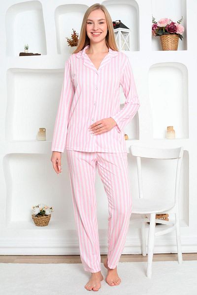 ŞİMAL Set de pijamale cu mânecă lungă pentru femei - 245073