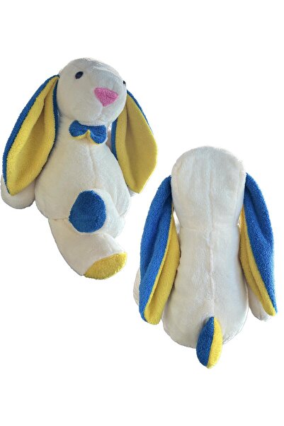 Sole Uyku Arkadaşım Papyonlu Uzun Kulak Bunny Peluş Tavşan 65 Cm
