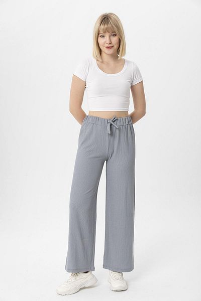 ŞİMAL Women's Wide Leg Trousers 250022   -