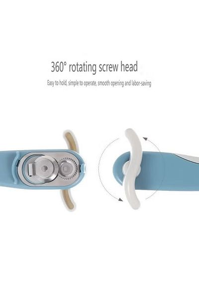 COOYA Multi Function Can Opener, Manual Universal Bottle Cap Tin Can Lid Opener for Kitchen & Restaurant