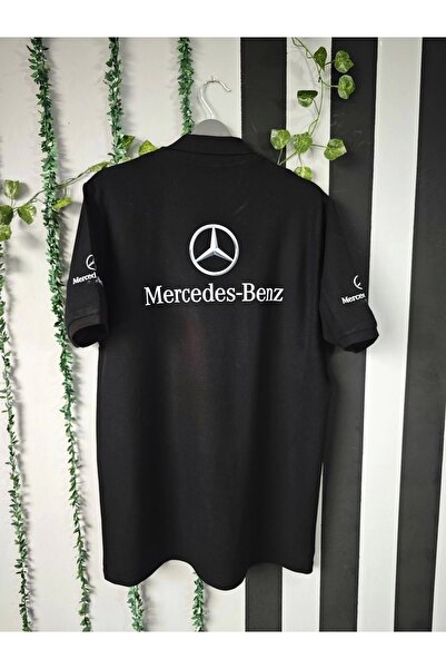 dafri Μπλουζάκι από βαμβακερό γιακά Mercedes Benz Polo Crested - 100% βαμβάκι