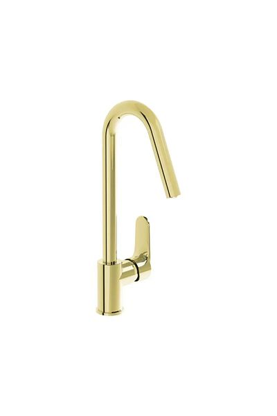Artema Vitra Artema Root Round a 4274223   Sink Faucet, Gold