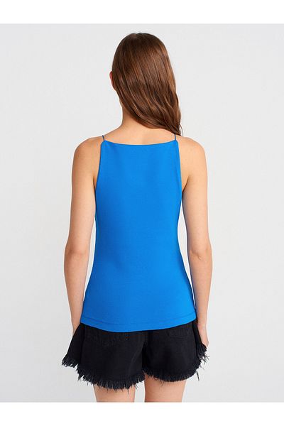 Dilvin 21020 Halter Neck Top-Sax