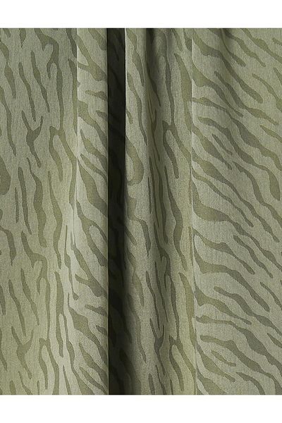 Kayra Σάλι με σχέδιο Water Green Zebra