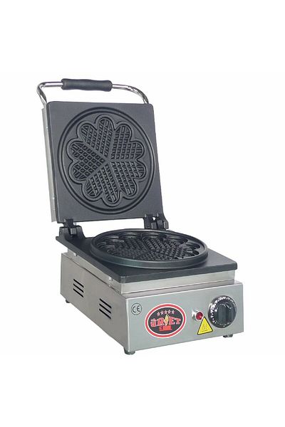 Üret Çelik Papatya Waffle Machine 23 cm
