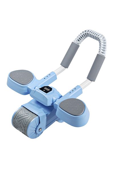 ETG Home Fitness Equipment Automatic Rebound Abdominal Wheel-Smart Timing Model