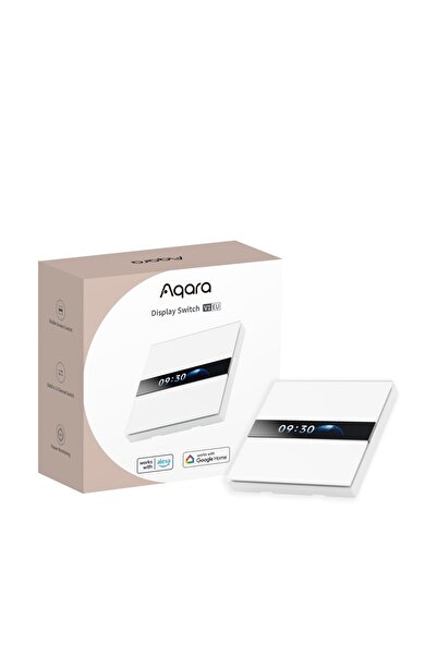 Aqara Ekranlı Kontrol Anahtarı V1 WS-K02D (Apple Home Destekli)