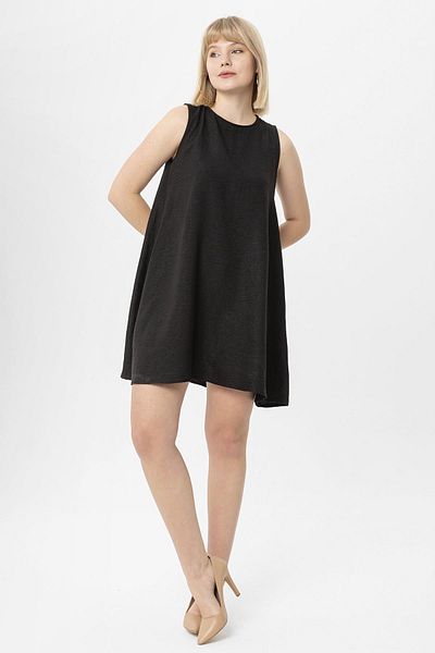 ŞİMAL Women's Sleeveless Ayrobin Short Dress 250006   -