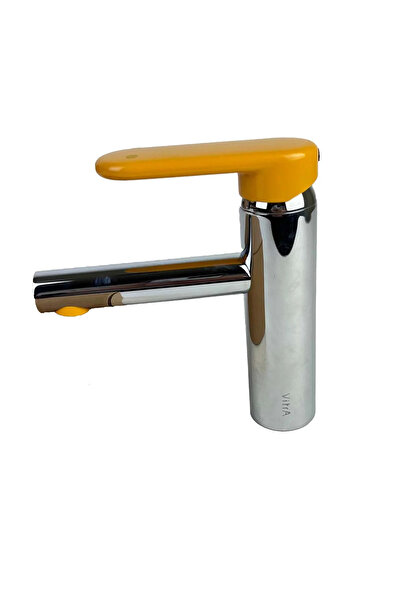VitrA Chrome Faucet For Children's Washbasin, With Orange Handle