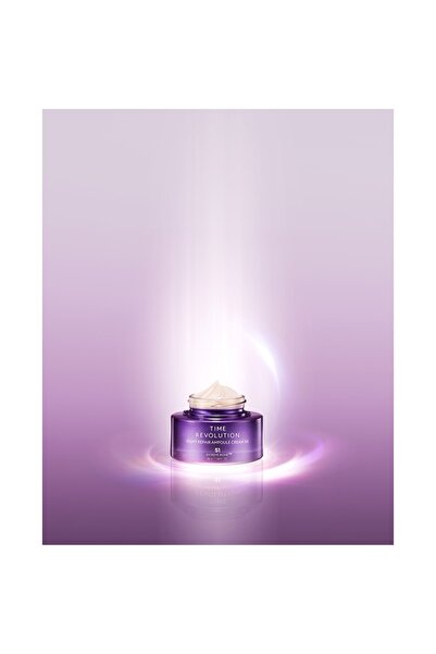 Missha Korean Time Revolution Night Repair Ampoule Cream 5X , Triple Fermented Face Cream - 50ml