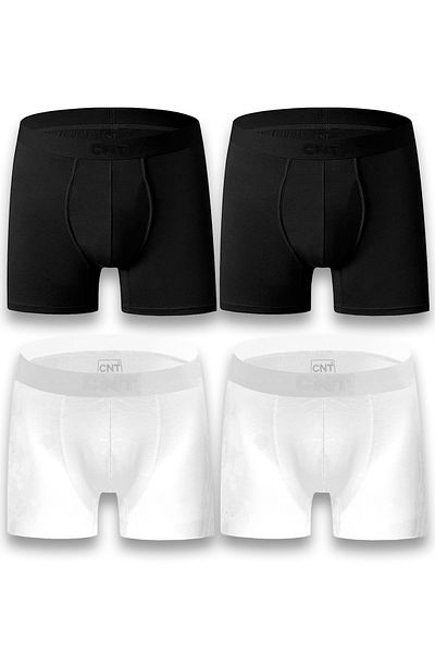 CNT Ανδρικά Boxer Συσκευασία Boxer Stitches Στιβαρά Άνετα Χωρίς Πτυσσόμενα Premium Boxer