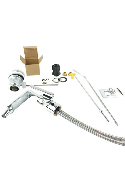 VitrA Bidet Faucet With Pop-up Valve, Chrome Finish