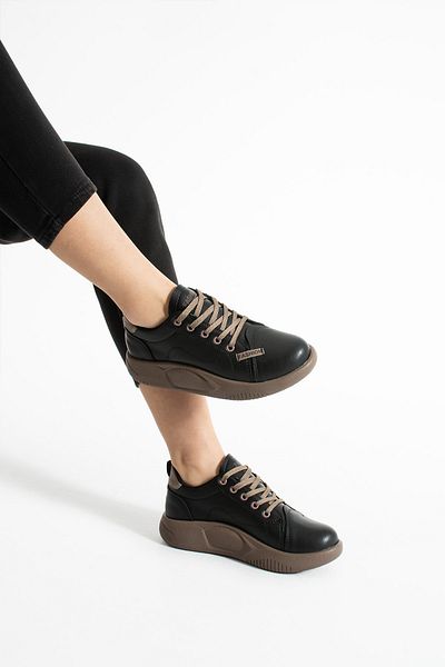 Getcho Borges Women's Black Mink Casual Shoes