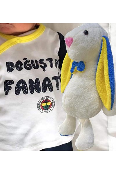 Sole My Sleeping Friend Long Ear Bunny with Bow Tie Plush Rabbit 65 Cm