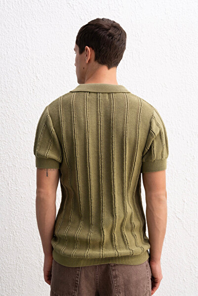 GIESTO ΠΛΕΚΤΟ ΧΑΚΙ ΜΠΛΟΥΖΑ ΠΟΛΟ ΥΦΗ