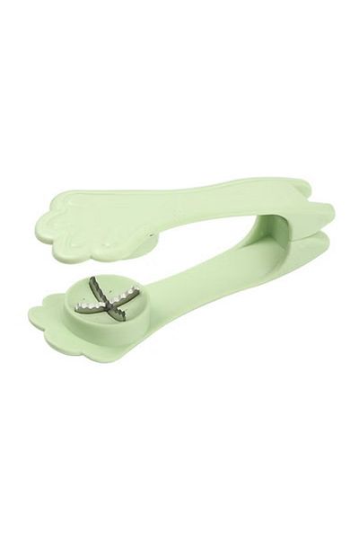 COOYA Tainless Steel Chestnut Clamp Function Chestnut Opener Household Kitchen Gadget Chestnut (Green)