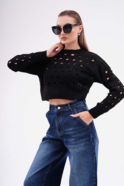 ŞİMAL File Трико Жіночий в'язаний светр 245141