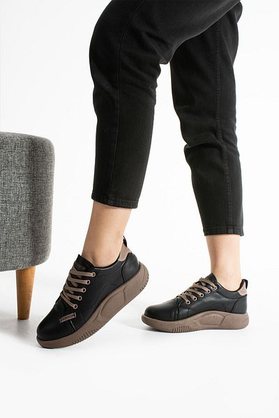 Getcho Borges Women's Black Mink Casual Shoes