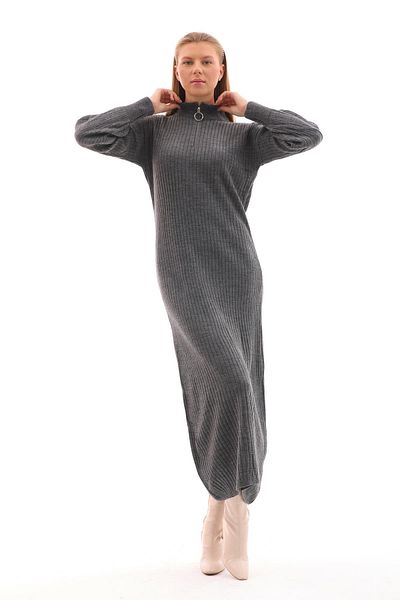 ŞİMAL Rochie lungă pentru femei 245032   - Fermoar detaliat