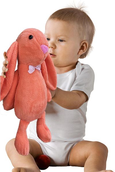 Sole My Sleeping Friend Long Ear Bunny with Bow Tie Plush Rabbit 65 cm