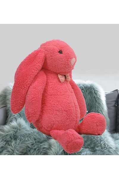 Sole 65 cm Long Ear Bunny with Bow Tie Plush Rabbit - My Sleeping Friend