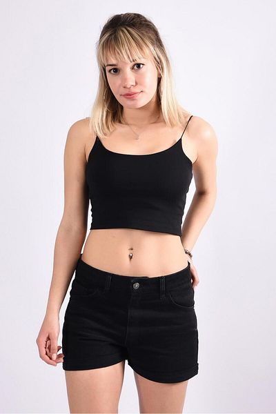 ŞİMAL Bustieră tricotată cu curele de frânghie pentru femei 250039   -