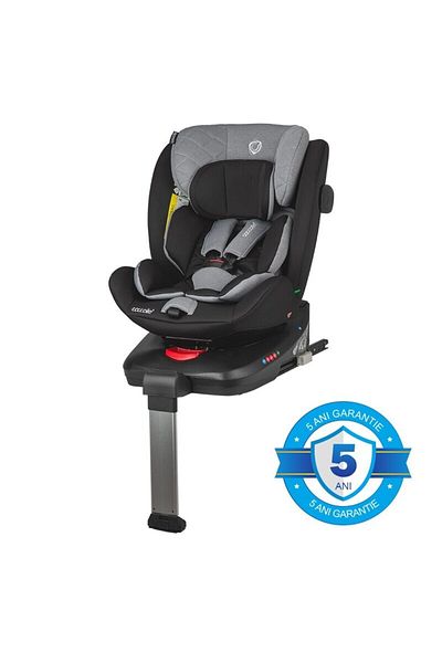 Coccolle Scaun auto iSize 40-150 cm Coccolle Vigo Diamond negru