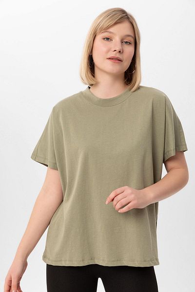 ŞİMAL Γυναικείο T-Shirt Crew Neck Oversize - 250019