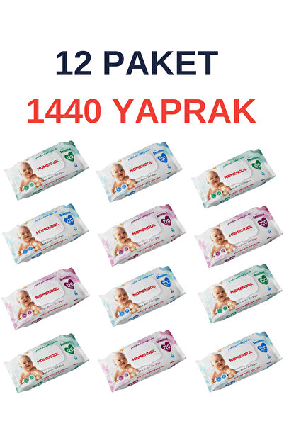 Shays Sağlık Momendol Islak Havlu 120li - 12 X 120li - 1440 Adet