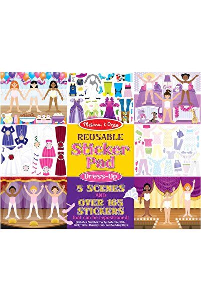 Melissa & Doug Melissa And Doug Reusable Sticker Pad - Dress Up