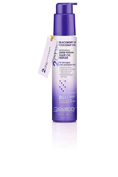 Giovanni جوفاني سيروم الزيت لاصلاح الشعر بالتوت وجوزالهند8