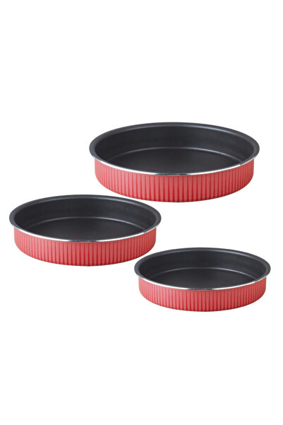 Parfait مجموعة قوالب الكيك الدائرية المتينة المصنوعة من الألومنيوم المكونة من...