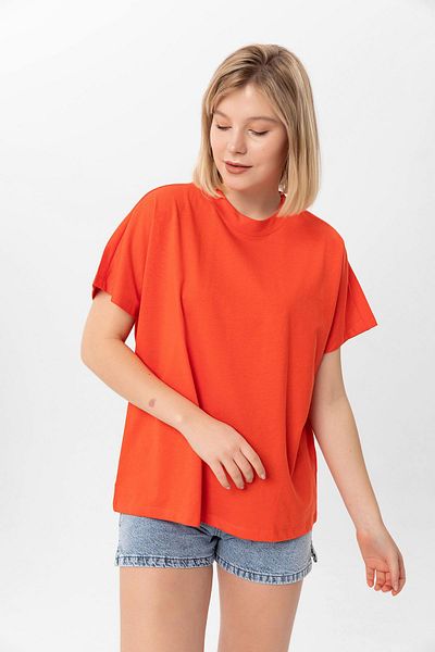 ŞİMAL Γυναικείο T-Shirt Crew Neck Oversize - 250019