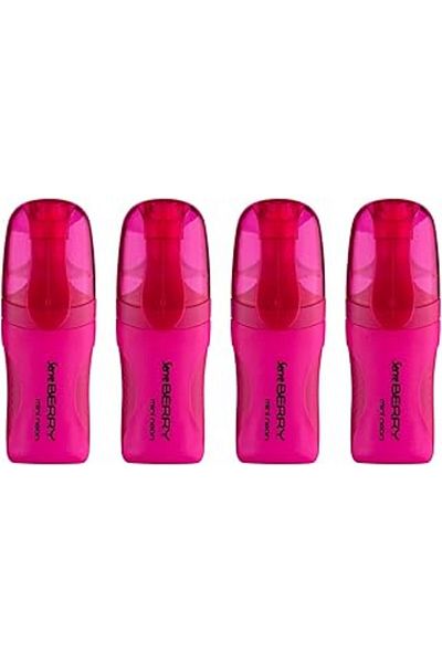 NcK Berry Mini Highlighter Pink Set of 4