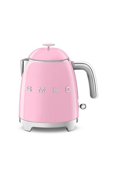 SMEG 50S Stylish - Klf05Pkeu Retro 0.8 Lt Pink Mini Kettle