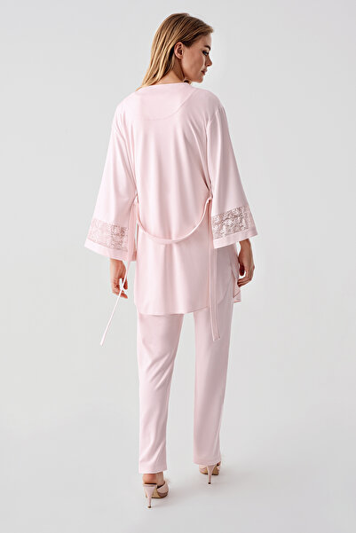 PERİN 320- ΣΕΤ ΝΥΧΤΕΡΙΝΗΣ ΣΕΤ 3 ΤΕΜΑΧΙΩΝ ΜΕ ΒΑΜΒΑΚΙ