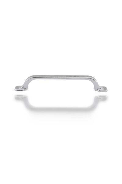 Badem10 Zümre Chrome (128 MM - 12,8 CM) Μεταλλικά Έπιπλα Συρτάρι Κουζίνας Ντουλάπα Ντουλάπα Λαβή Λαβή 10 τμχ