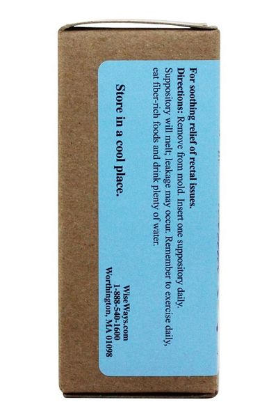 Wise Ways Herbals WiseWays Herbals Witch Hazel Suppositories 12 Count