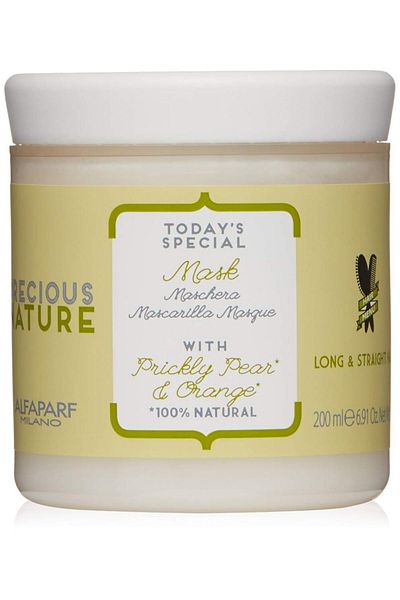 Alfaparf Milano Precious Nature Long & Straight Hair Mask, Anti-Frizz, 17.28 oz.