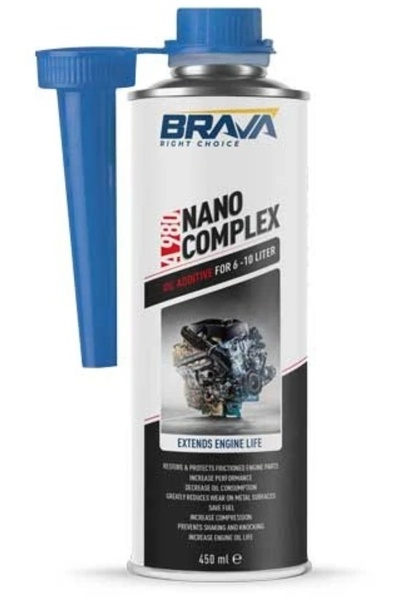 Brava A980 NANO COMPLEX ÖZEL MOTOR YAĞI KATKISI 450 ML
