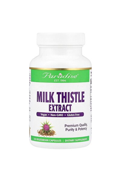 Paradise Herbs Milk Thistle Extract, 250 mg, 120 Vegetarian Capsules