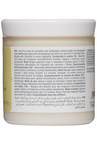 Alfaparf Milano Precious Nature Long & Straight Hair Mask, Anti-Frizz, 17.28 oz.
