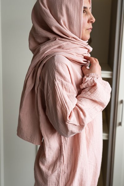 Zeliha Baysan Ravi Muslin Women's Tunic Hajj & Umrah Suit