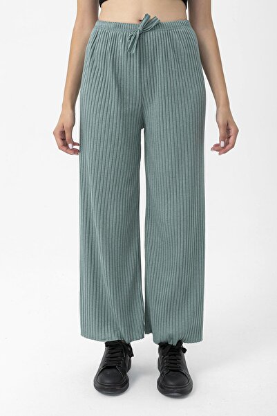 ŞİMAL Women's Elastic Waist Spanish Leg Camisole Trousers 250200 -