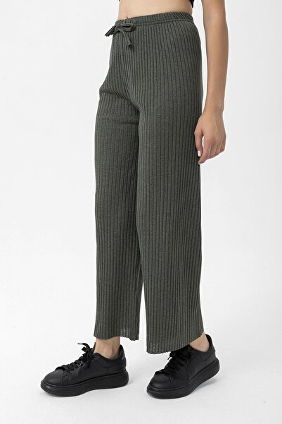 ŞİMAL Women's Elastic Waist Spanish Leg Camisole Trousers 250200 -